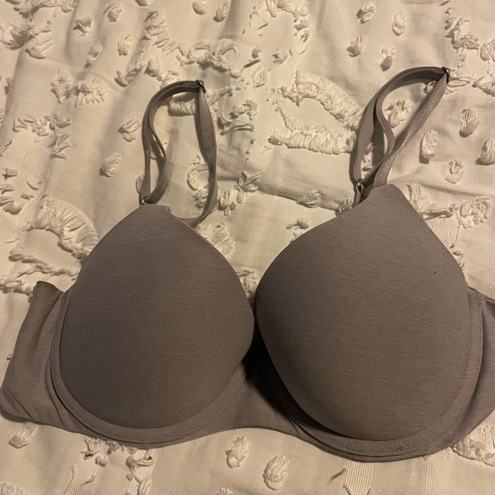 Gray bra